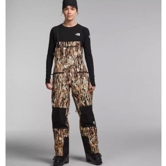 The North Face Summit Verbier GTX Bib snow Pant - Women's. SMALL - Picture 2 of 7